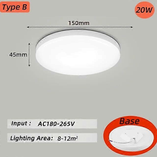 LED Ceiling Lamp Kitchen Modern APP Smart Dimming Ceil Lustre Panel Room Chandelier Fixture Home Decorative Square Ceiling Light