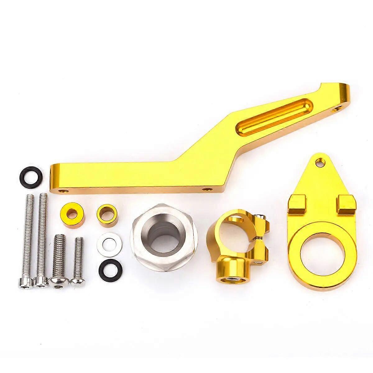For Kawasaki Ninja600 ZX636 ZX6R 2009-19 CNC Motorcycles Steering Stabilize Damper Bracket Mount Mounting Support Holder Kit Set
