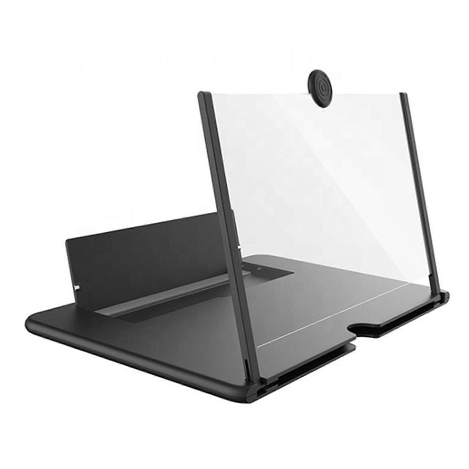 12-inch Screen Magnifier for Cellphones, 3D Mobile Phone Magnifying Projector Screen Enlarger Screen Amplifier for All Mobile Phones