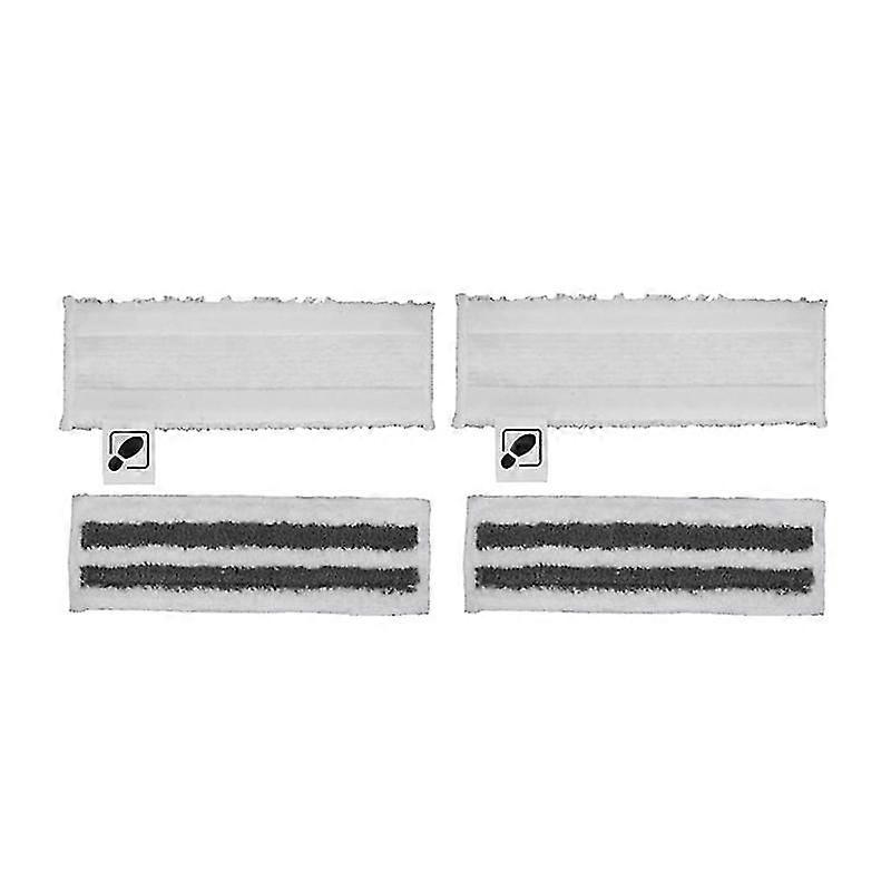 4 Pack Microfibre Floor Cloth Set Sanding Floor Cloth Set For Karcher Easyfix Sc2 Sc3 Sc4 Sc5 Floor