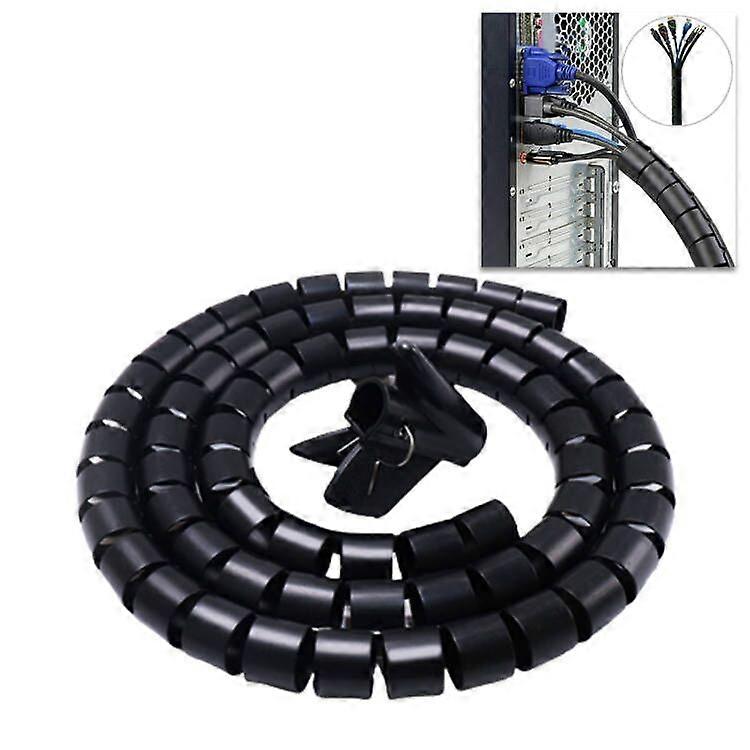 Cord Management Sleeve Cable Organizer Drop Wire Cord Holder Clip 100cm