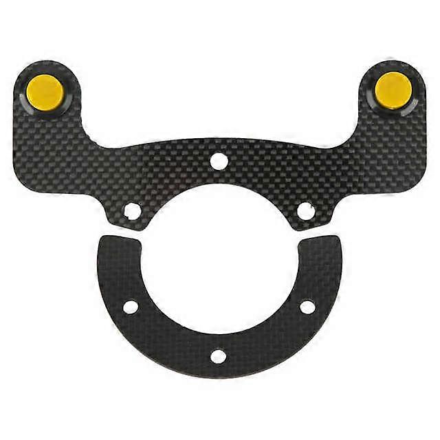 External Horn Button Kits Carbon Fiber 6  Steering Wheel Modified Button Universal Fit for Horns Lights Green