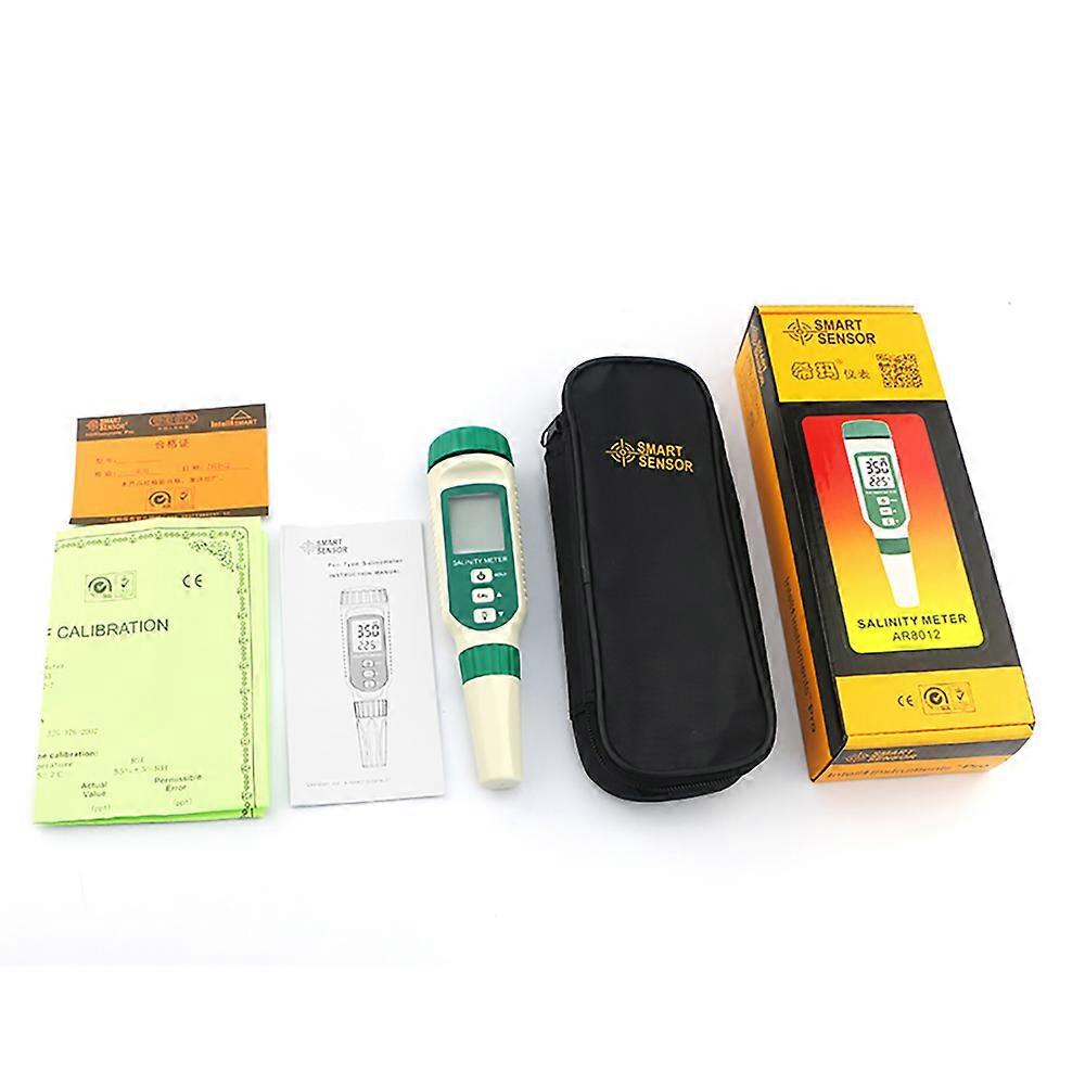SMART SENSOR Digital Salinity Meter Handheld Pen Salinometer Halometer Salt Gauge Salty Brine Meter Hydrometer Measurement