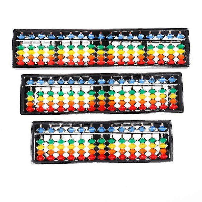 Yhsqv-portable 13/15/17 Column Abacus Arithmetic Soroban School Math Learning Tool