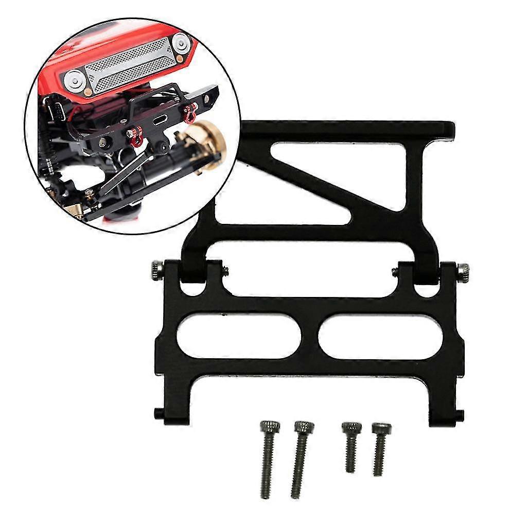 Metal Rc Rear Shell Pillar For Axial Scx24 C10 Axi00002 1/24 Rc Car , Black, 3.6x3.8x0.5cm