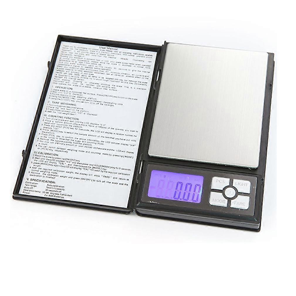 High-Precision Mini Digital Pocket Scale Clamshells Weighing Balance 500G/0.1G