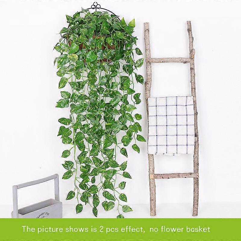 Artificial Green Potted Plants Vine Wall Hanging Creeper Ivy Rattan Fake Flower Window Garden Christmas Home Decor Chlorophytum