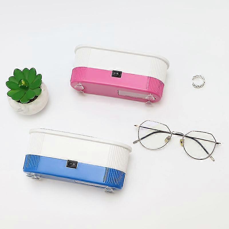 Glasses Cleaning Machine Convenient Three-in-one Small Household Contact Lens Jewelry Watch Ultrasonic Cleaner