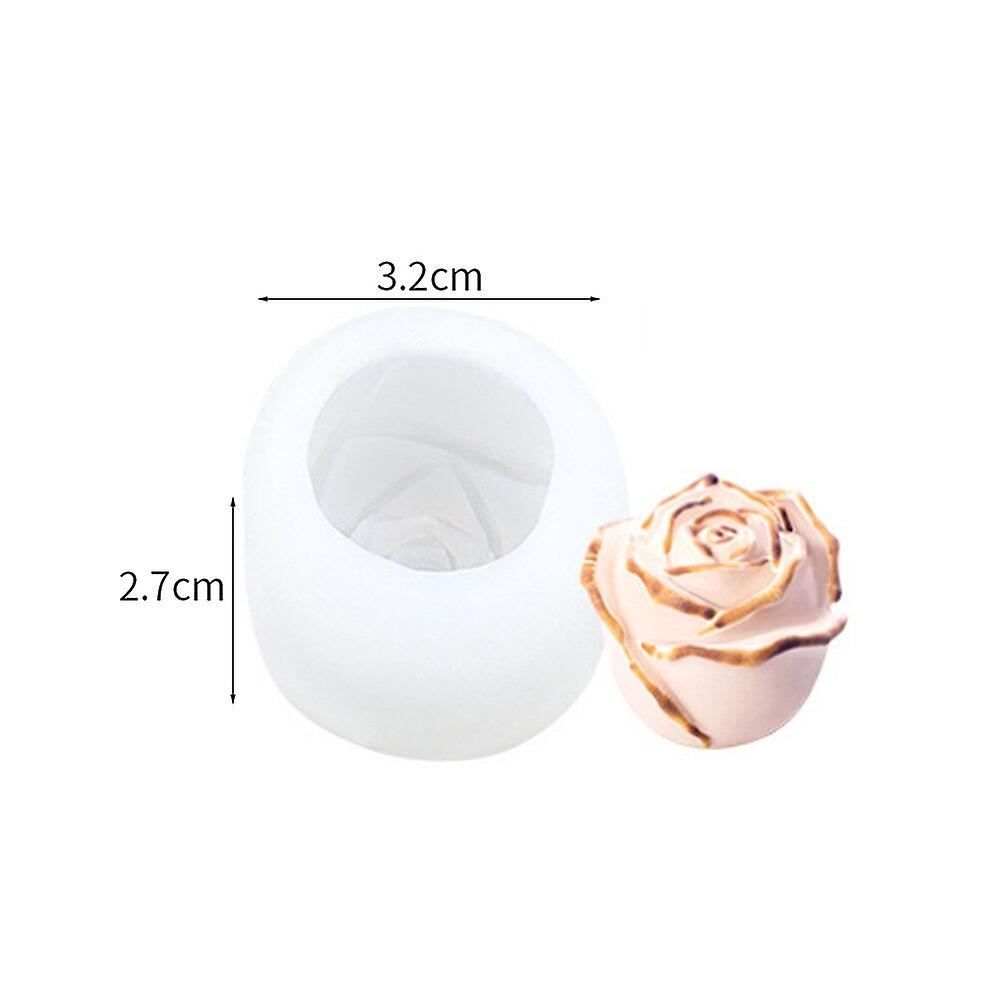 2 Moules Silicone Pétales De Fleurs - Pour Mousses, Gâteaux, Chocolat - 12.3x7 Cm - Qualité Alimentaire, Souple - 3