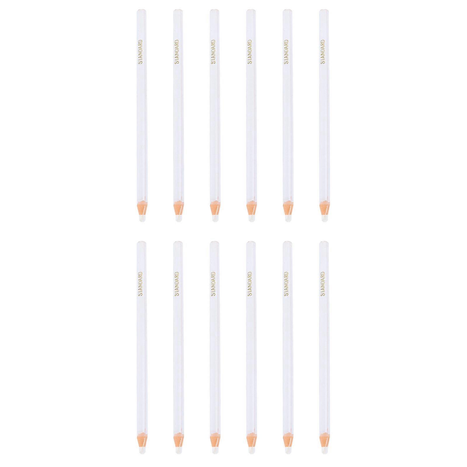 1 Box Peel-off Wax Pen Roll Paper Point Pen Trimming Thread Machine Sewing Pen Multi-purpose Marker Pen for Home Store (Blue)