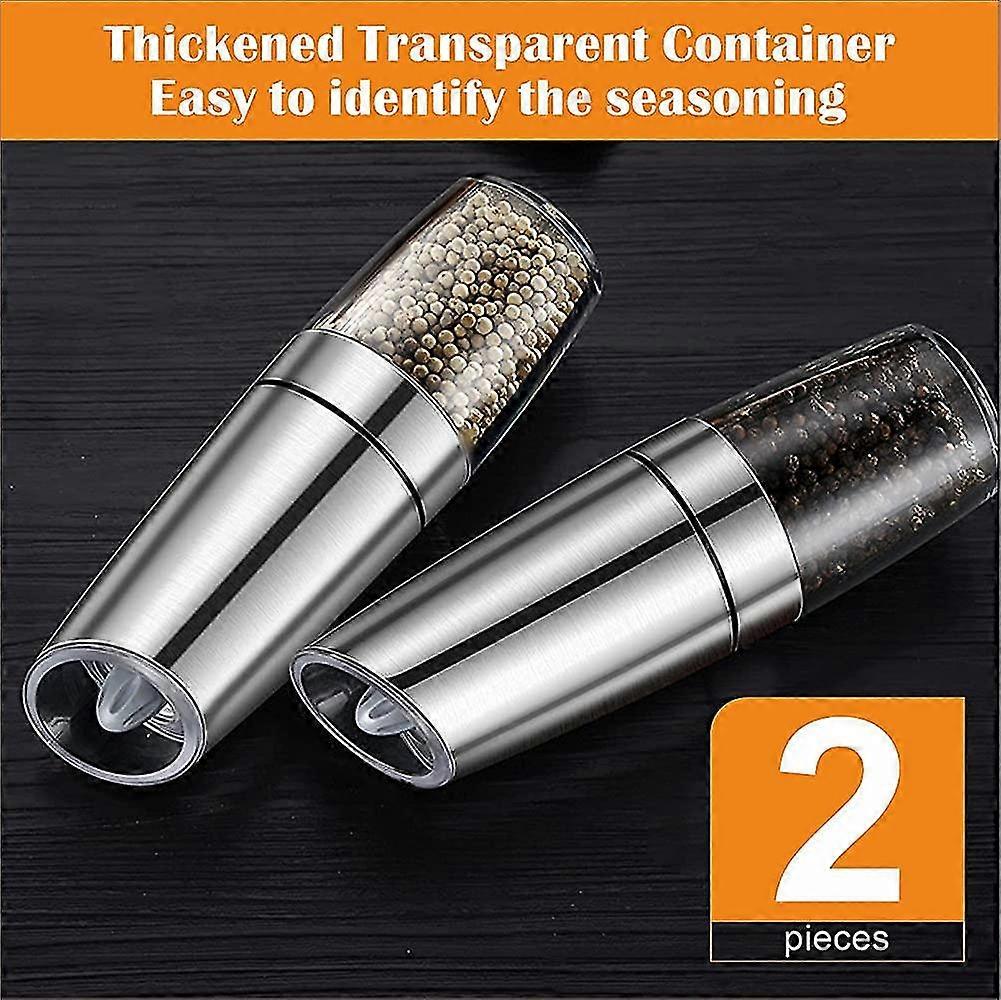 Electric Salt And Pepper Grinders Set, Spice Grinder ,pepper Mill Grinder