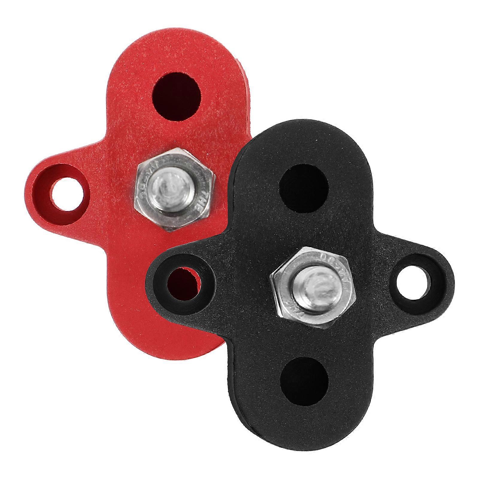 2pcs Terminal Bus Bar Power Distribution Block Distribution Terminal Block Strip