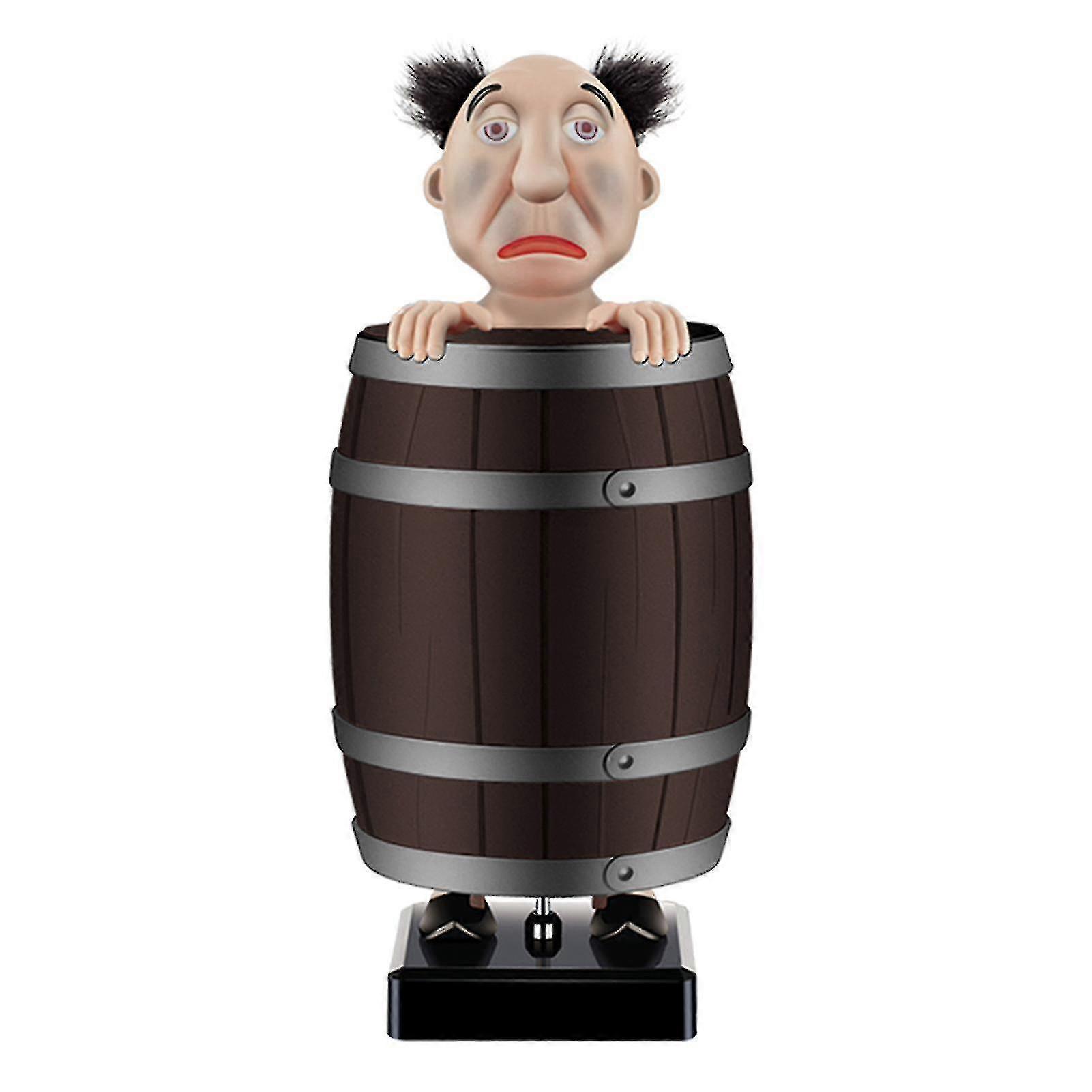 Cigarette Dispenser Automatic Cigarette Case Boxwooden Barrel Cigarette-MXBC