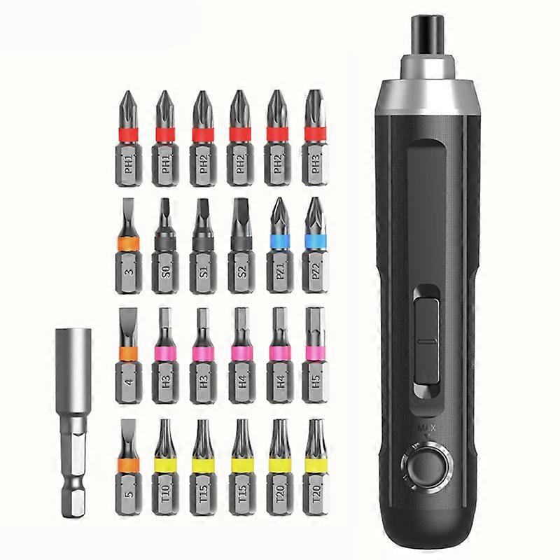 Mijia Deli Electrical Screwdriver Set 25 In 1 Screw Driver Bits 3.6V Lithium Battery Electric Brushless Household Assembly Tool