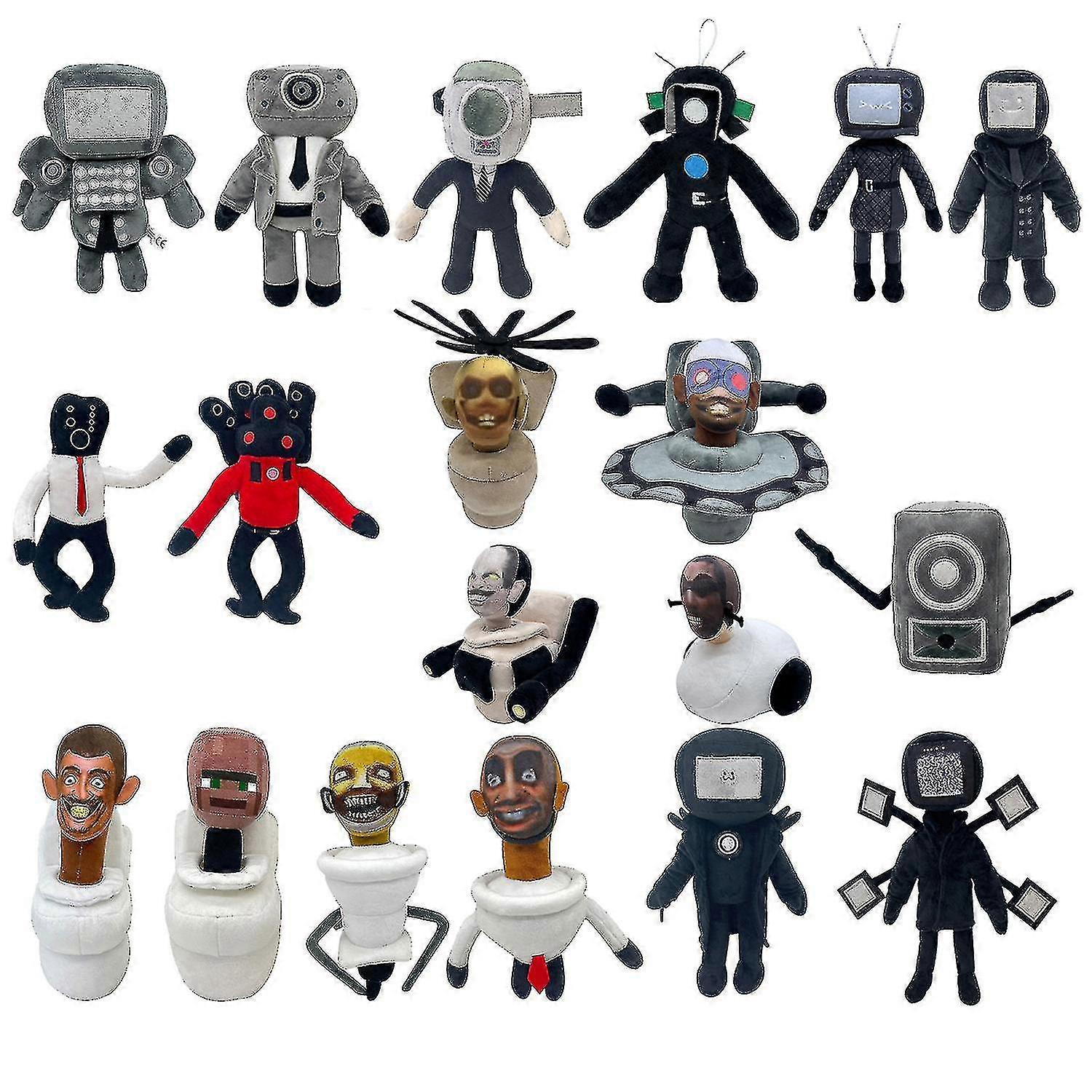 لعبة مضحكة سكيبيدي المرحاض دمية أفخم مرحاض مصور المتكلم ألعاب محشوة