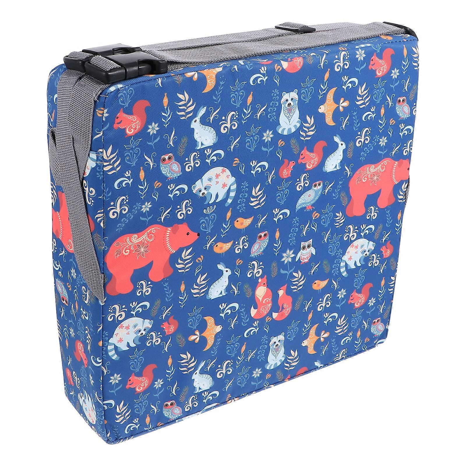 1pcキッズダイニングチェアブースタークッションベビー取り外し可能なチェアブースターシート