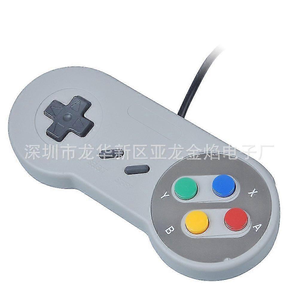 Super Ren Usb Wired Handle Snes Handle Super Ren Usb Game Controller Color Key Pc Game Controller