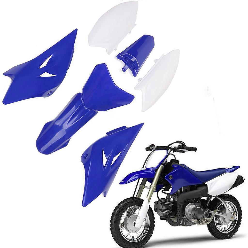  6pcs Plastic Motorcycle Fairing Covers Kit Prevent Silt Replaceable Accessories