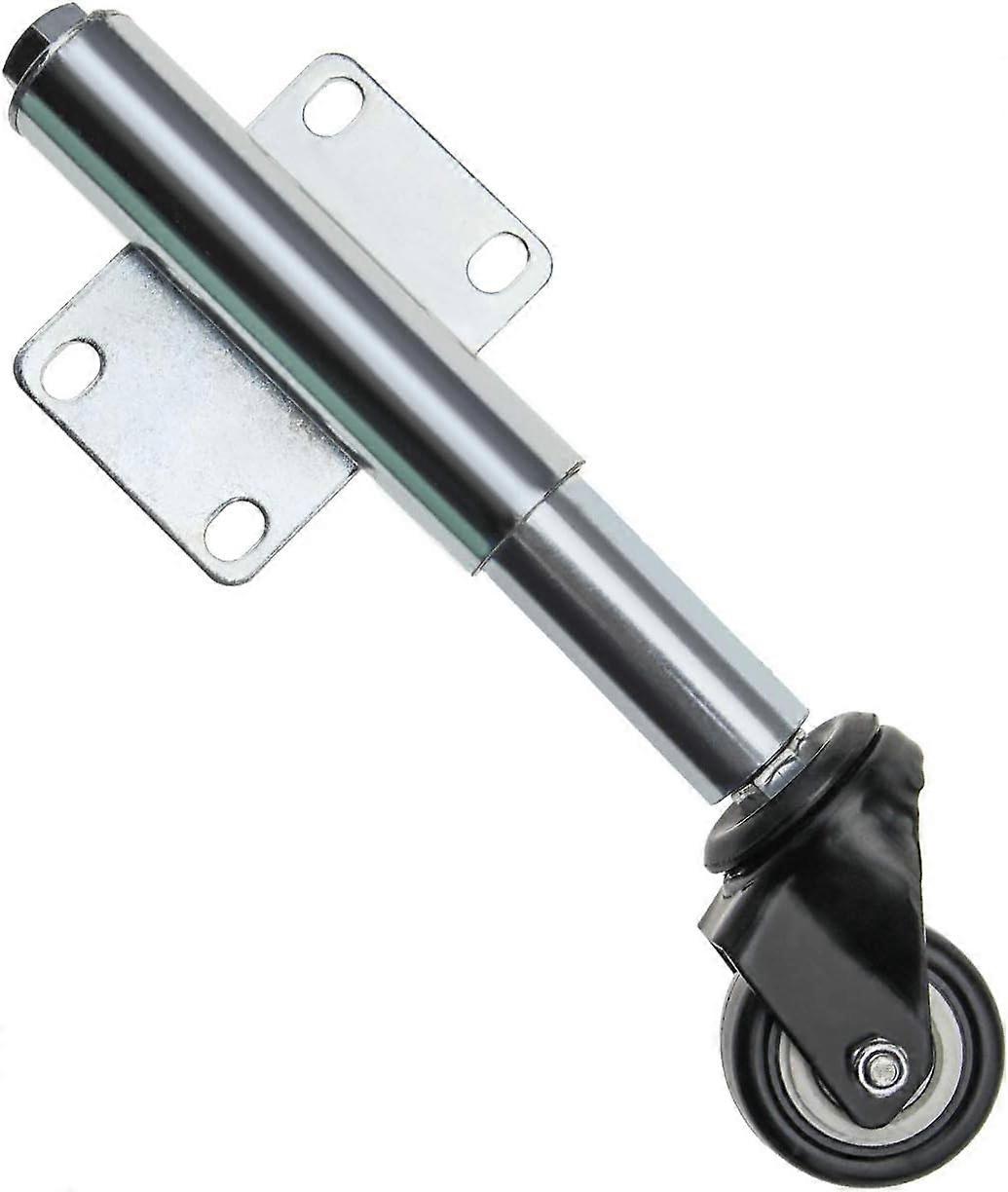 2 Inch Retractable Caster with Screw Nuts Polyurethane Door Wheel