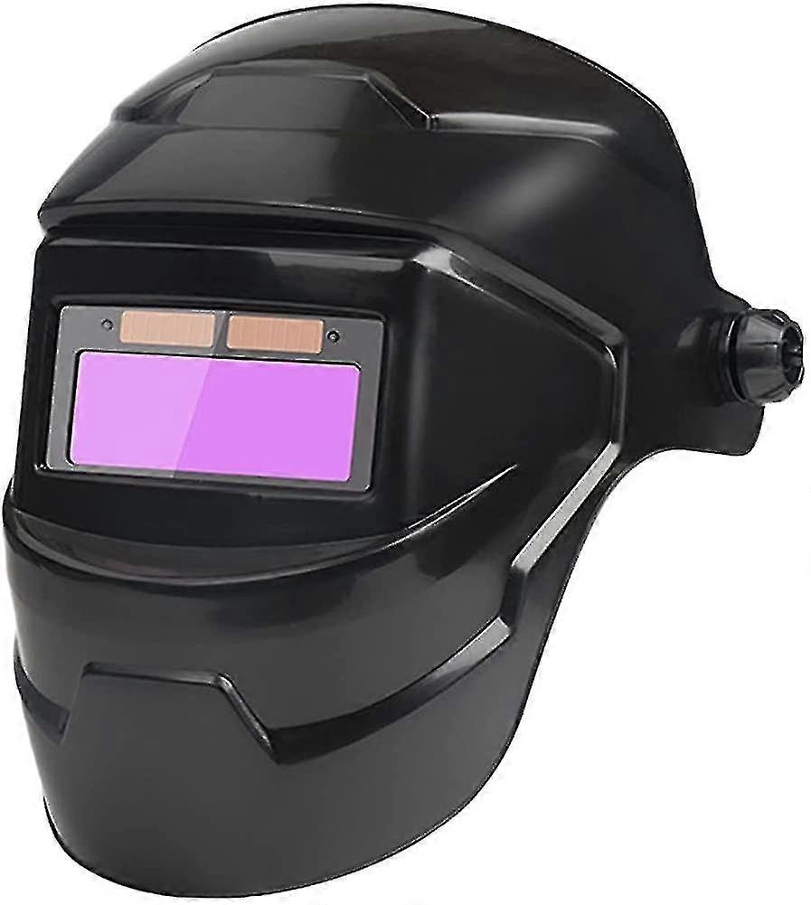 Solar Welding Helmet Professional Auto Darkening Led With Wide Adjustable Shading Range 4