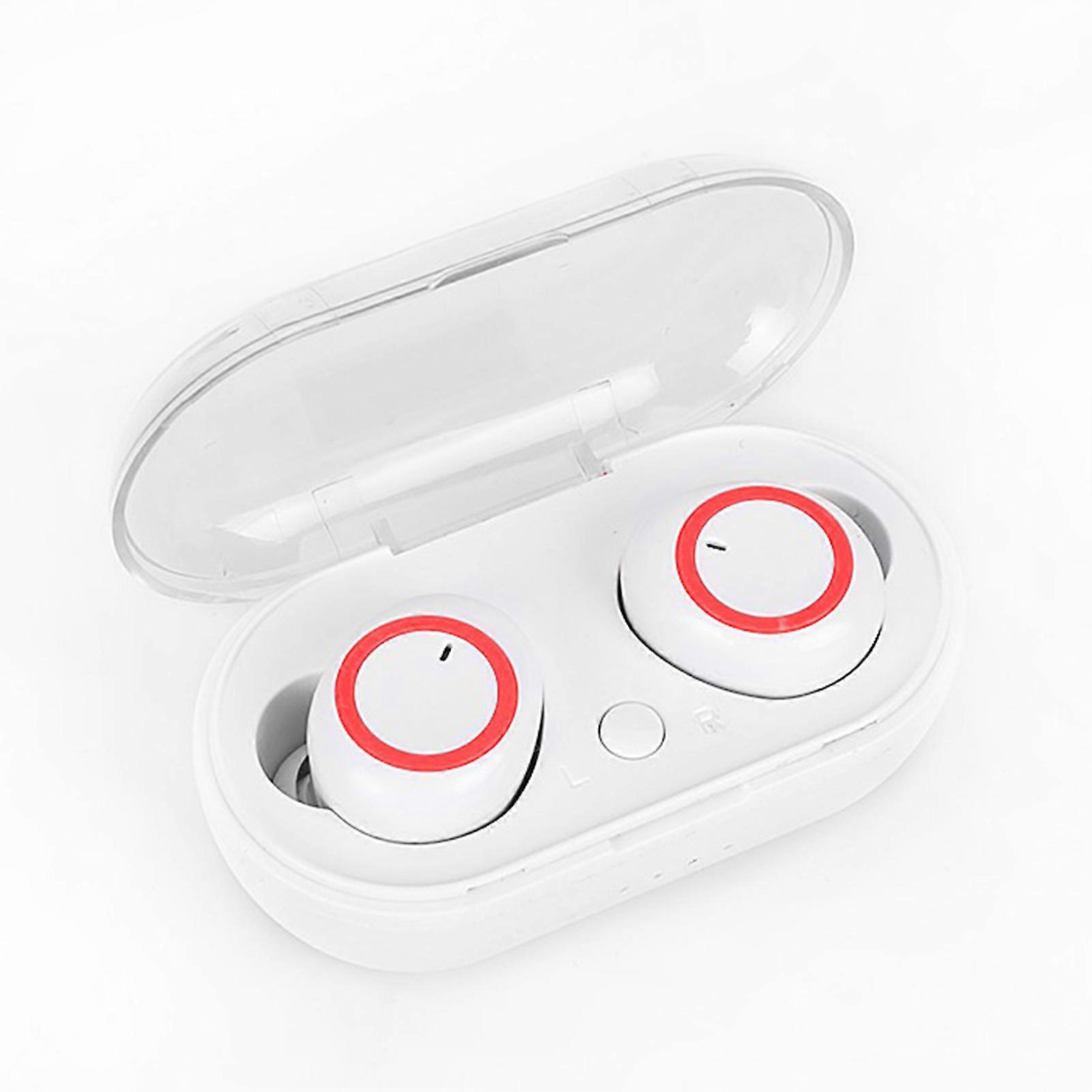 Y50 Bluetooth-compatible 5.0 Button Control Noise Cancelling Earphones with Charging Case