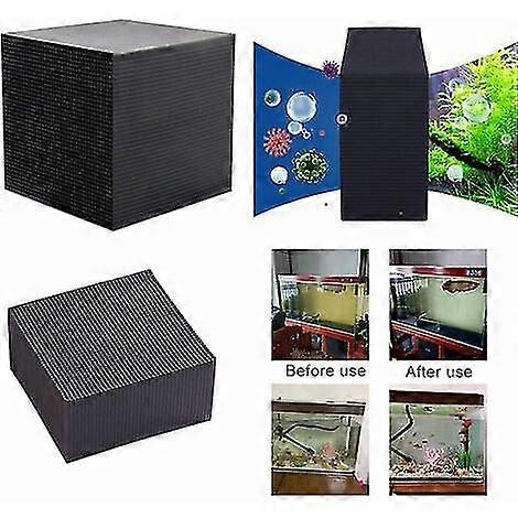 Aquarium Filter Water Cube, Activated Carbon, 10 *10* 5 Cm