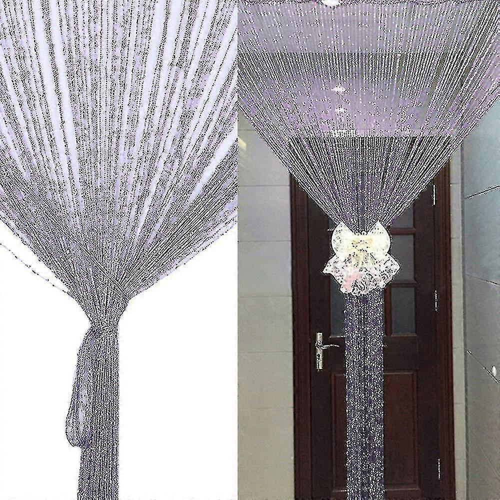 Sparkle String Curtains Window Door Divider Tassels Flying