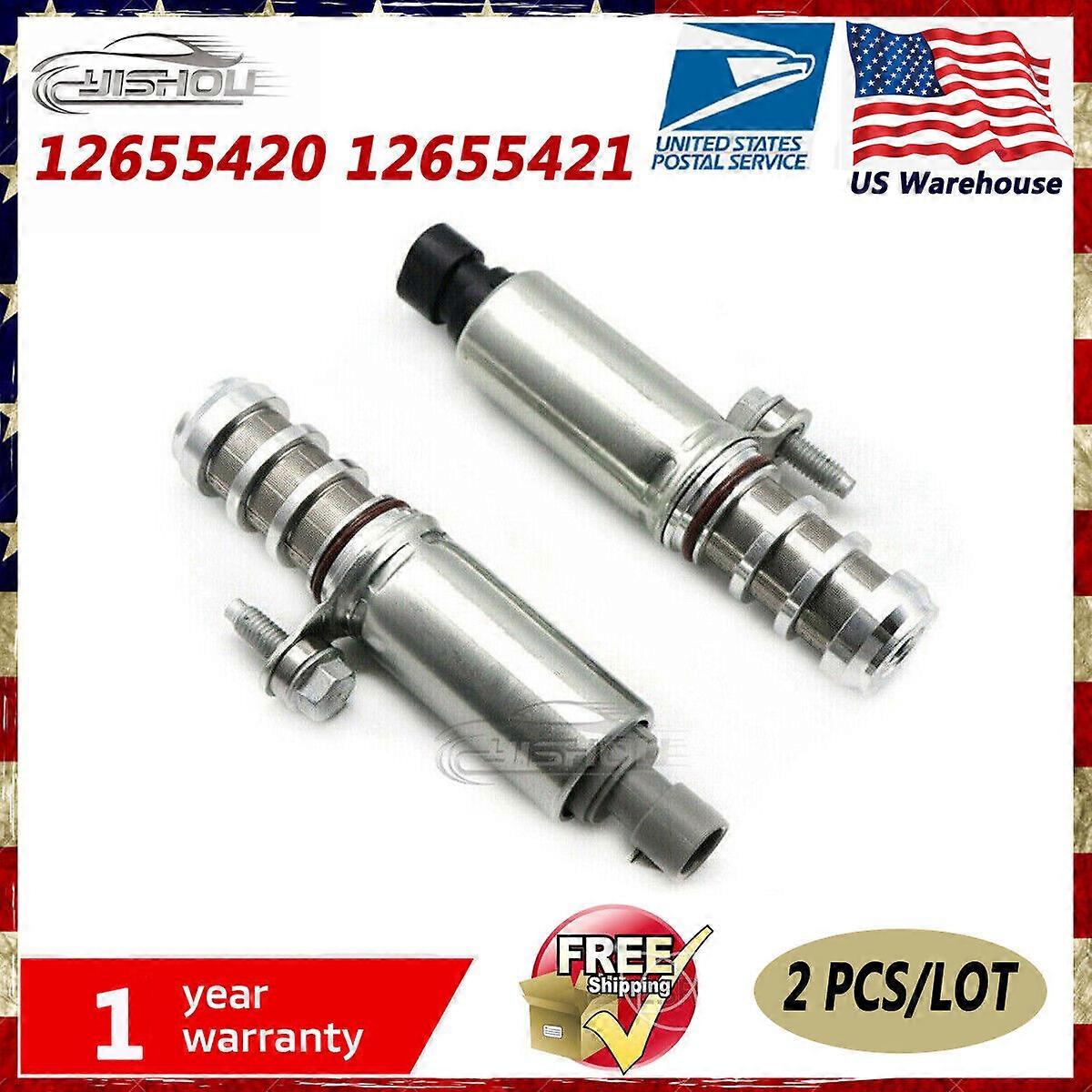 New Variable Valve Timing Solenoid Actuator For Chevy GM Buick 12655420&12655421