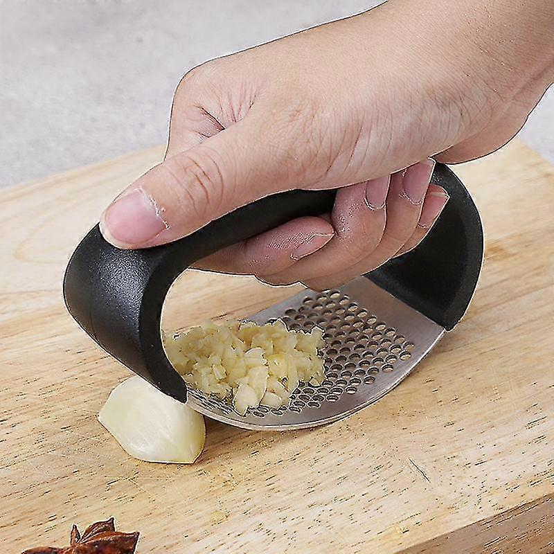 Manual Ring Garlic Press Fruit Vegetable Tools Kitchen Gadgets