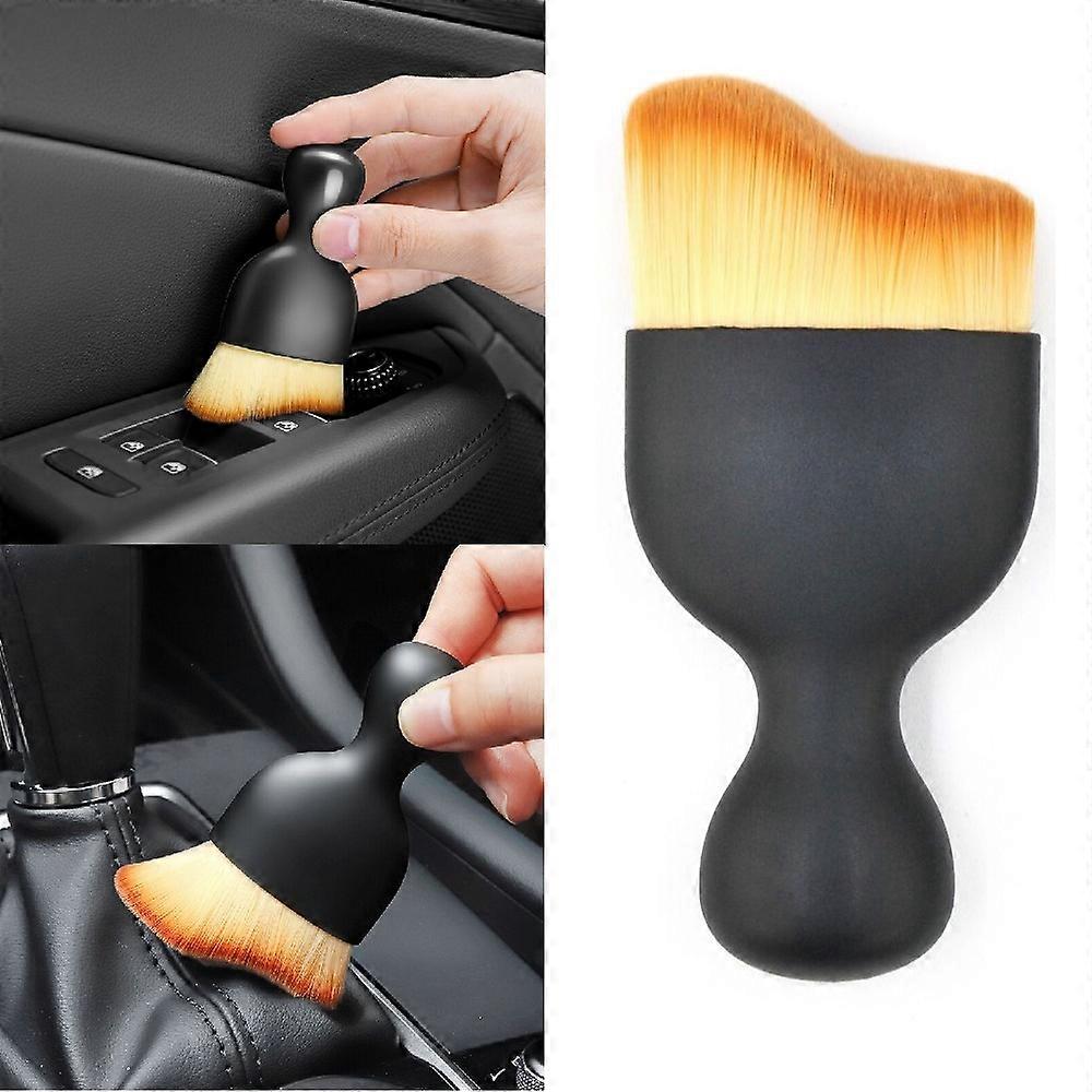 Car Interior Cleaning Tool Air Conditioner Air Outlet Cleaning Brush Car Brush Car Crevice Dust Removal Artifact Brush