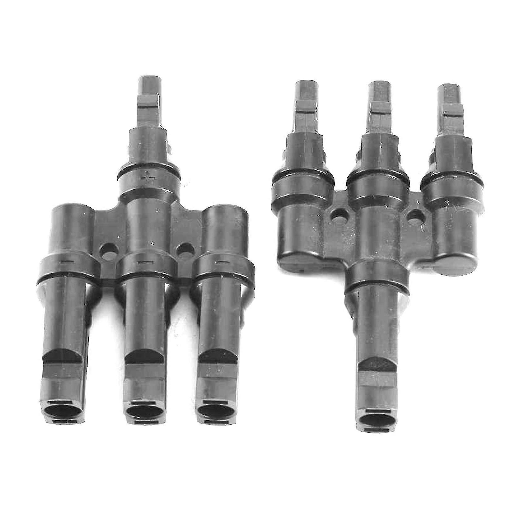 3 To 1 Solar Pv Connector 1500v 50a 2t 3t 4t 5t 6t Branch Parallel Connection Ip67 Electrical Pv Panel Cable Connector