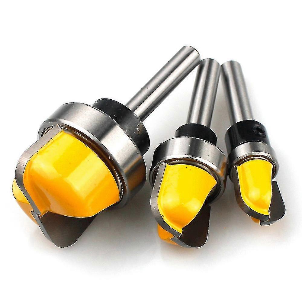 Bowl And Tray Tool 1/4 Diameter Shank 3 Pieces