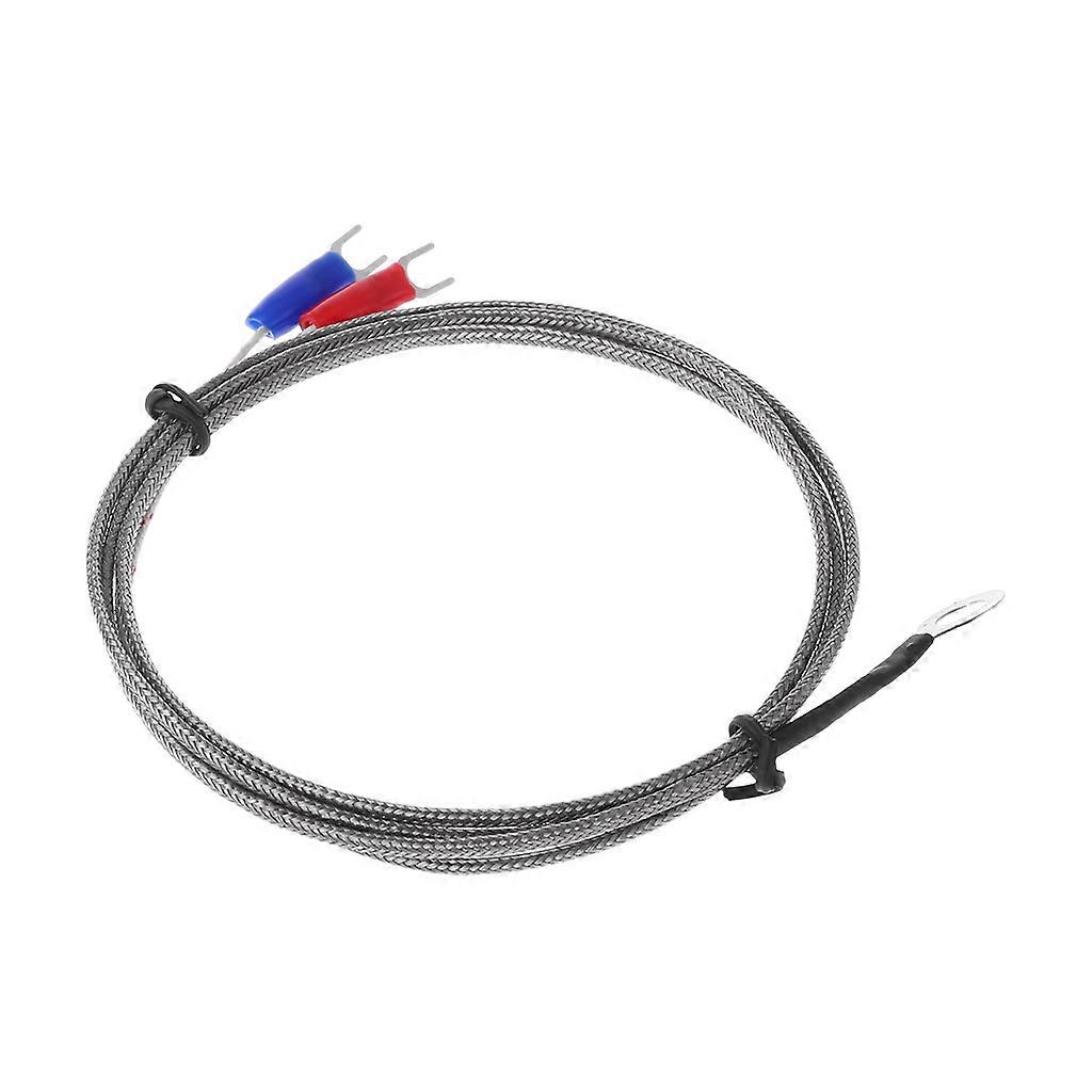 Thermoelement-Temperatursensor vom Typ K mit 1 m Kabel 6 mm Loch wasserdicht
