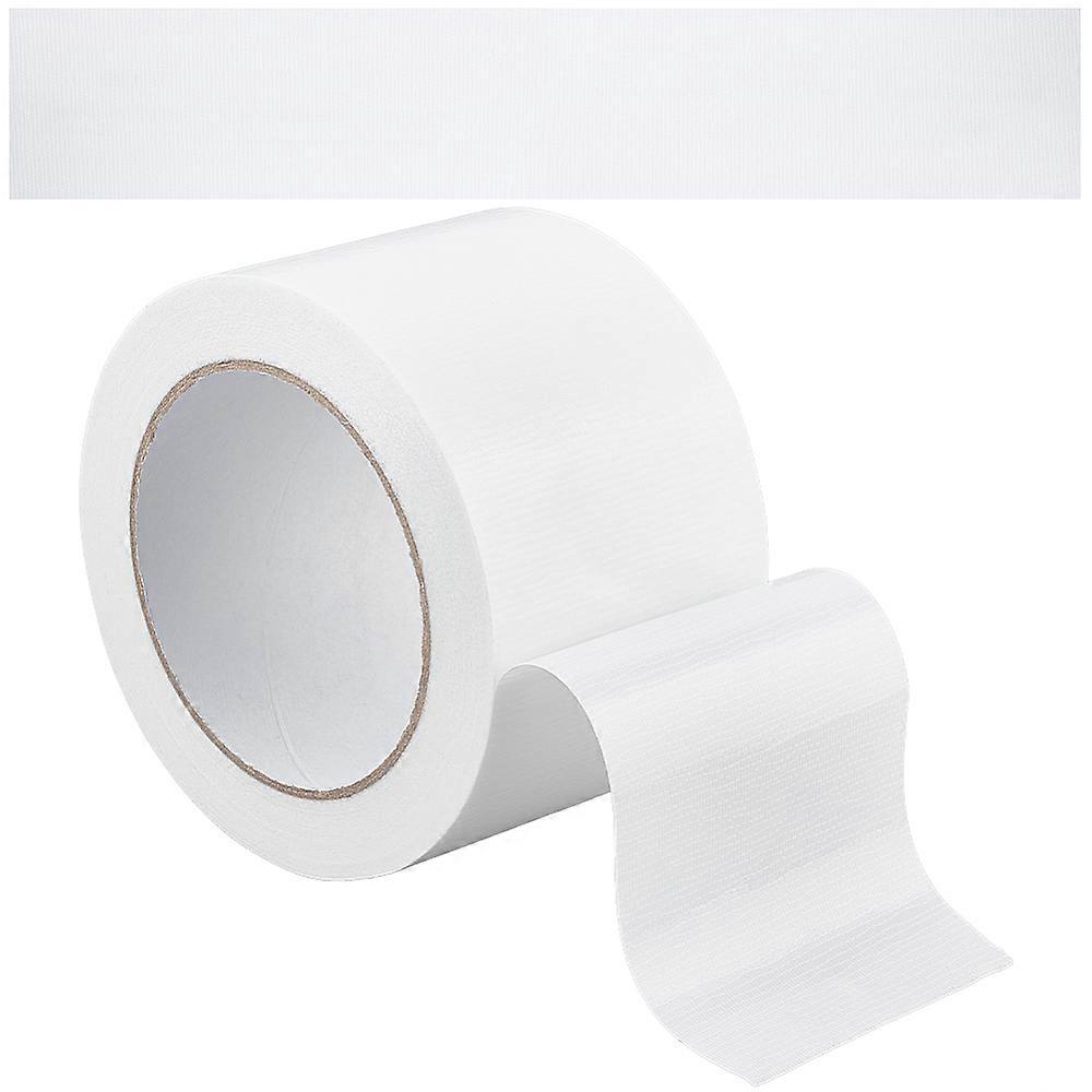 Adhesive Patch Tape Floor Marking Tape for Fixing Carpet Clothing Patches White 70x0.3mm about 20m/roll