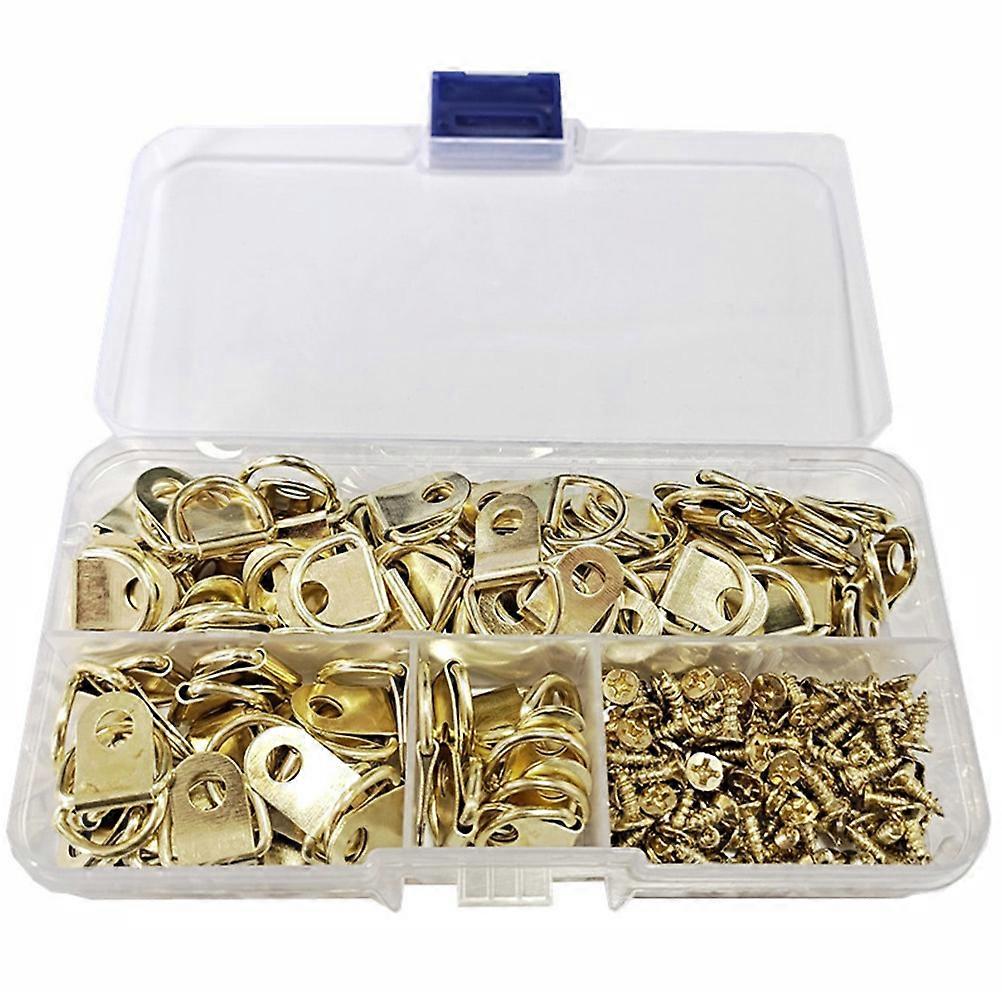 1 Box Picture Frame Hooks with Matching Screws Picture Frame Hangers for Home Office