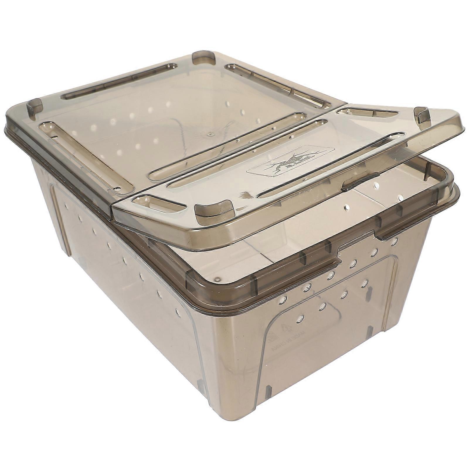 1 Set Turtle Tank with Platform Creative Turtle Living Tank Practical Turtle Tank Aquarium