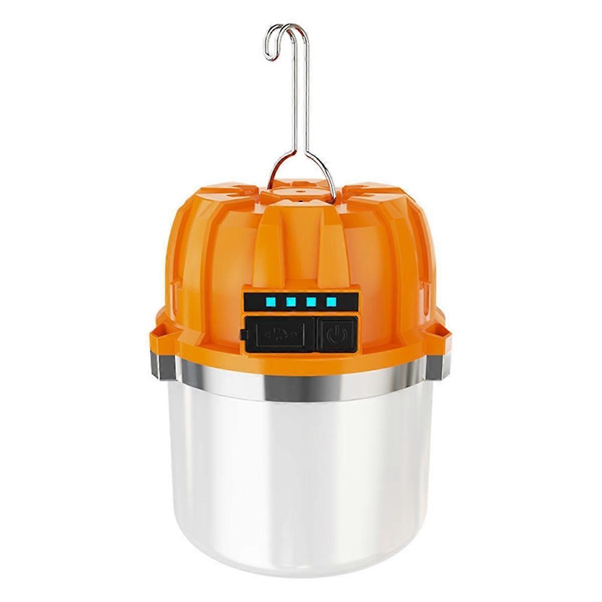 USB Rechargeable LED Camping Lights Outdoor Camping BBQ Tents Hanging Lantern Emergency Power Bank