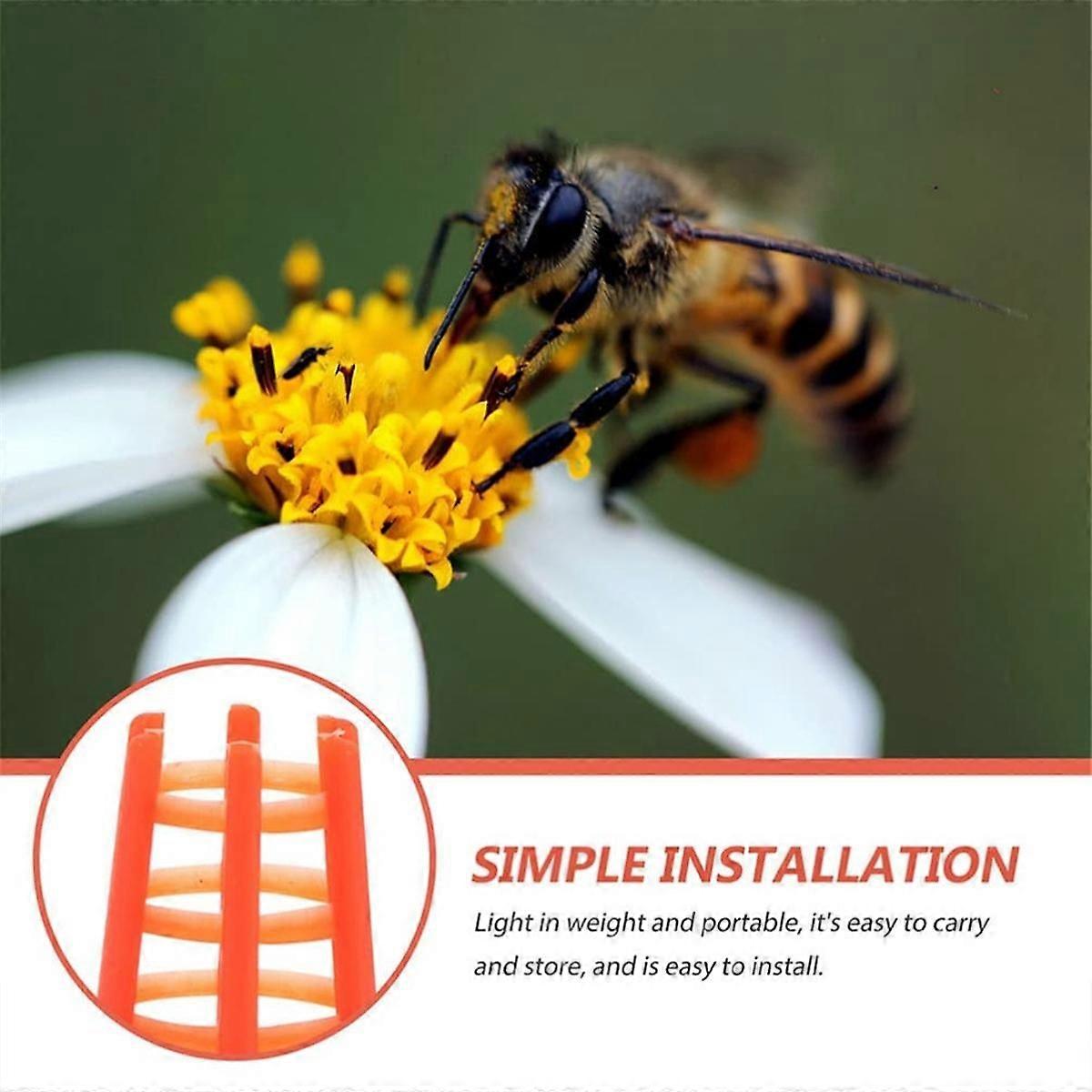 Bee Queen Cap Honey Bee Comb Push-in Queen Cell Protectors Beekeeping Queen-Bee Rearing Cage for Be