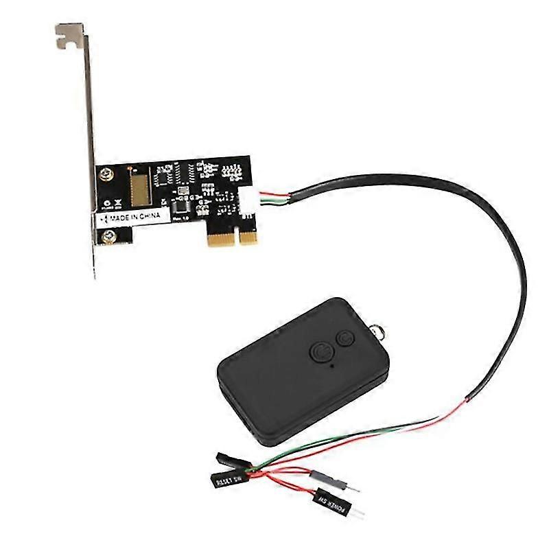 Pcie Wireless Remote Control Computer Desktop Switch Internet Cafe Family Computer Desktop Chassis