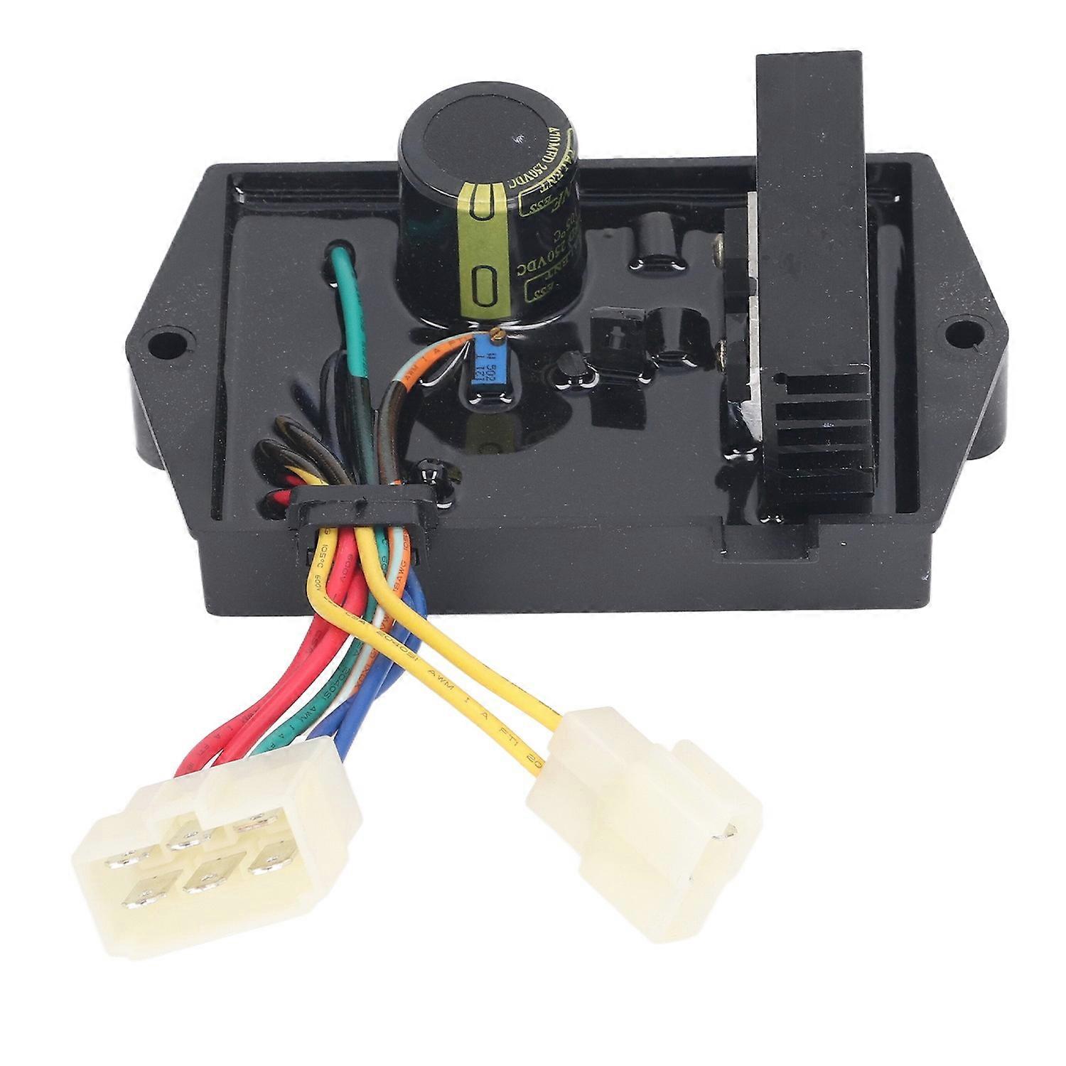 Automatic Voltage Regulator AVR 1 Phase 8 Wire 470MFD 250V DC for 8.5‑15KW Generator
