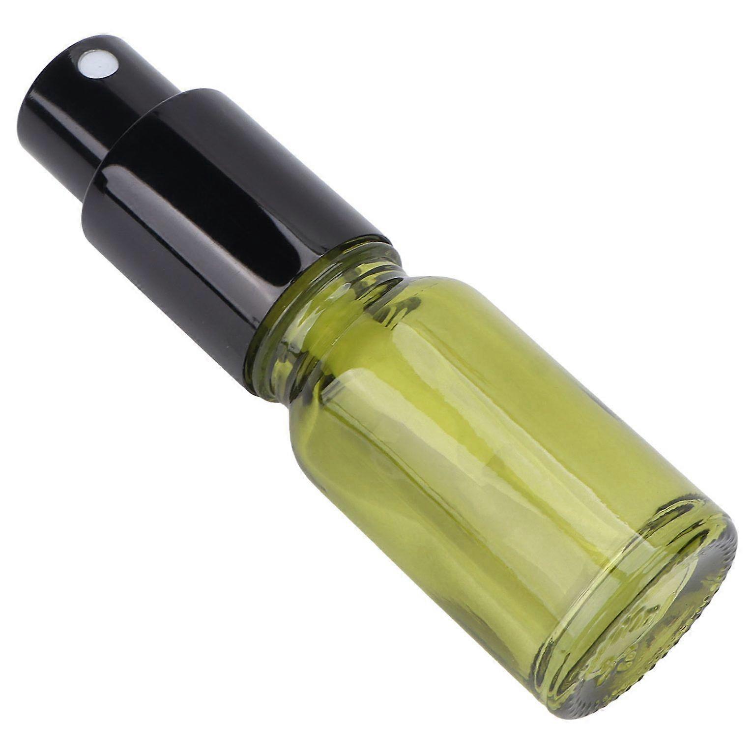 Refillable Green Glass Spray Bottle - Empty Green Bottle for Eco-Friendly Use