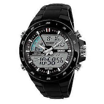Skmei 1016 Noctilucent Waterproof Double Digital Watch