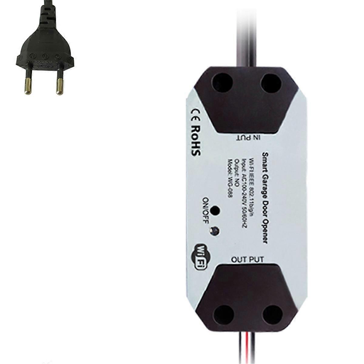 Garasjeportkontroller Døråpner Automatisk WiFi Smart Home EU-plugg