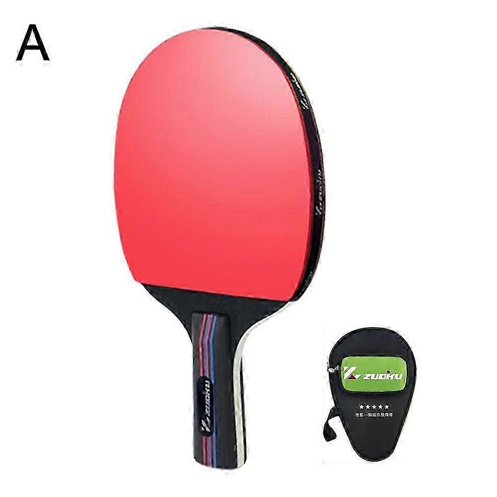 Professional Table Tennis Racket High Elastic Rubber Beginner Racket