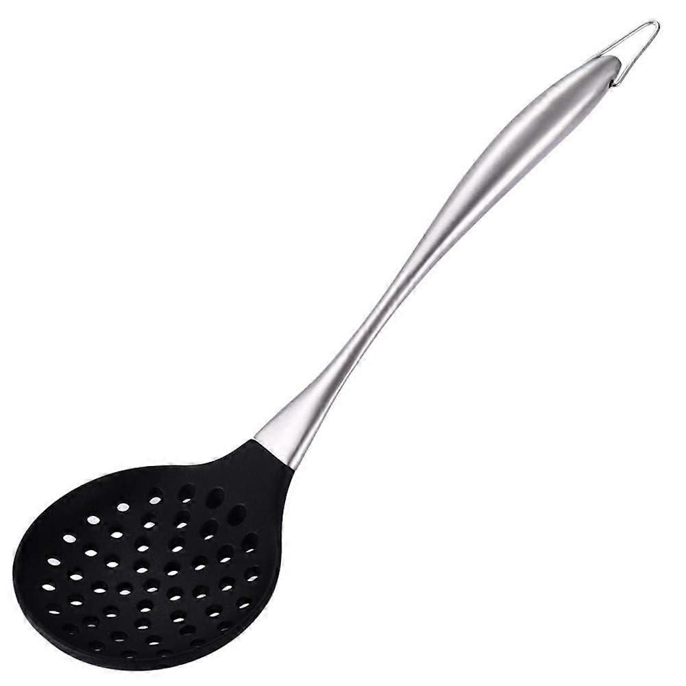 Silicone BPA-Free Stainless Handle Wok Skimmer for Cooking 14"