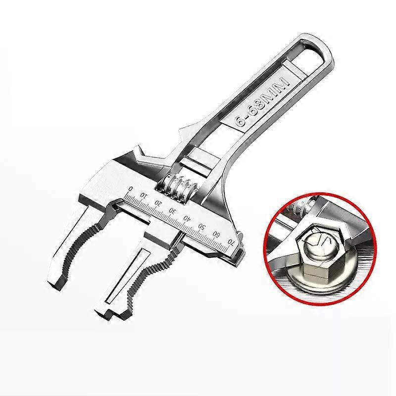 Kostumere Reversible Sink Wrench with 6-68mm Jaw Opening Multifunctional Tool