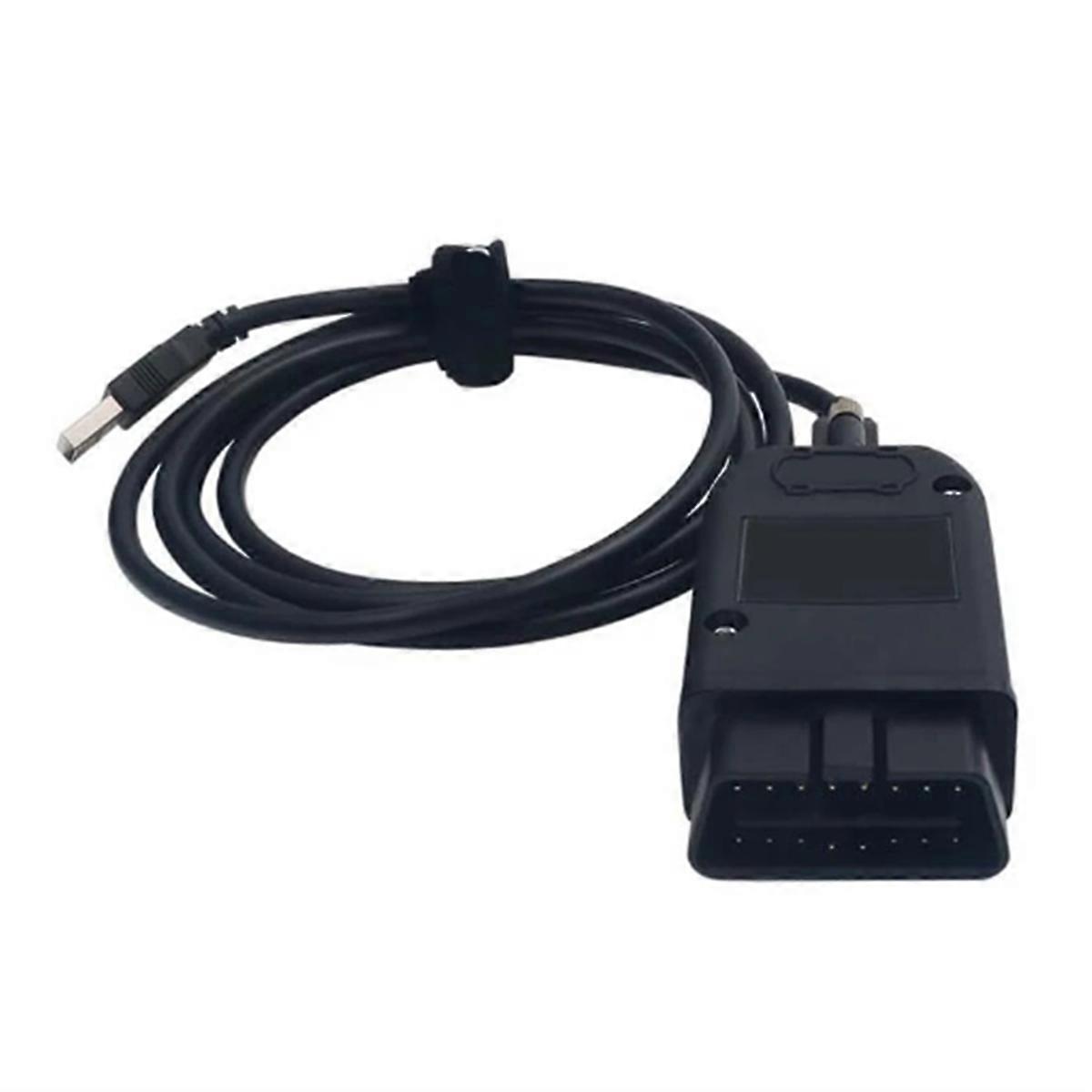 حقيقي لتحديث كابل تشخيص HEX V2 عبر الإنترنت لواجهة USB V2 OBD2 ST32F405 أرقام VIN غير محدودة