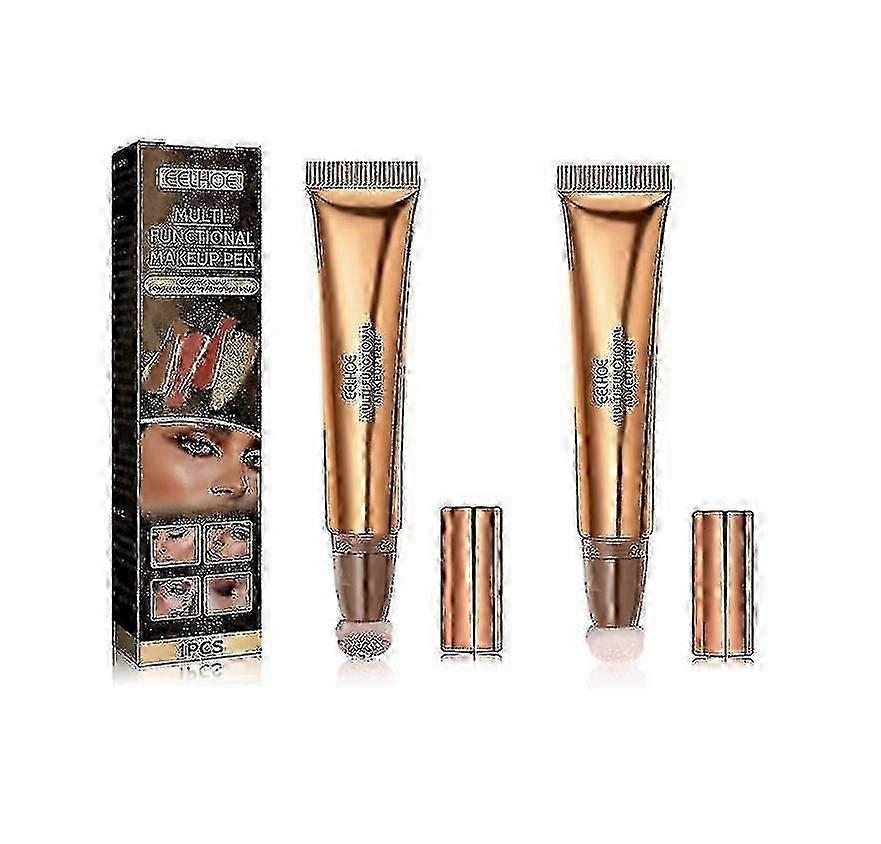 متعدد الوظائف ماكياج القلم محيط الوجه الجمال عصا عالية الضوء إصلاح أحمر الخدود Multipurpo