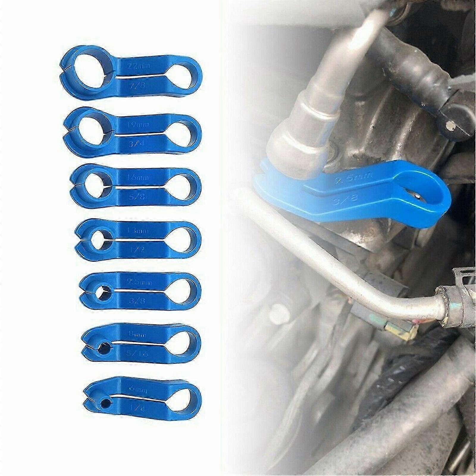 7Pcs Set Car AC Line Quick Disconnect Tool Fuel Line Removal Tools 7 Size