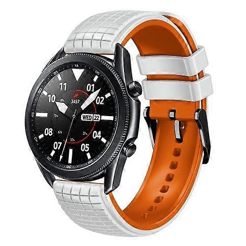 22mm Universal Mesh Two-Tone Silicone Watch Band